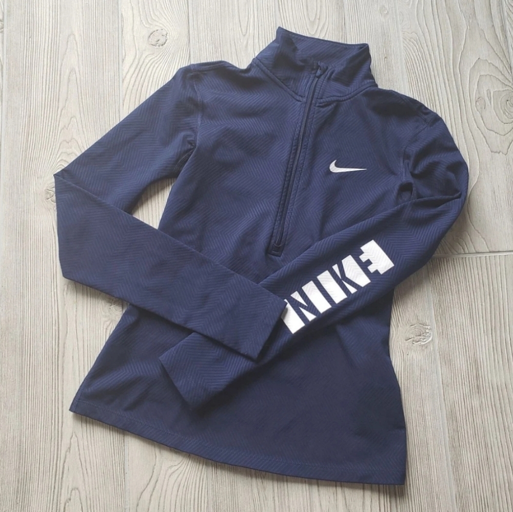 Nike Pro Hyper Warm Half Zip Jacket - image 1